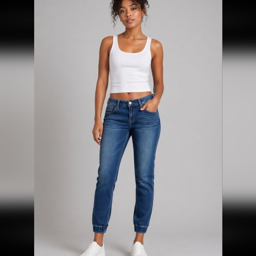 MAVI GOLD  Adriana Sporty Elastic Ankle Sample Jean Jogger 27